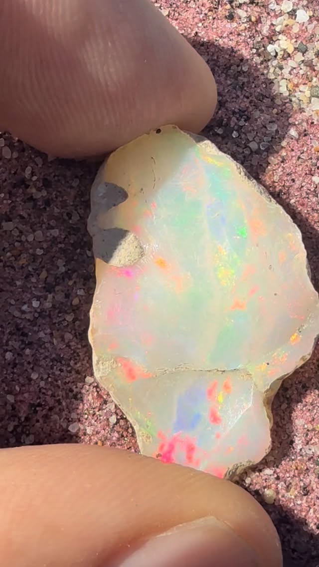 Anybody seen purple sand before?